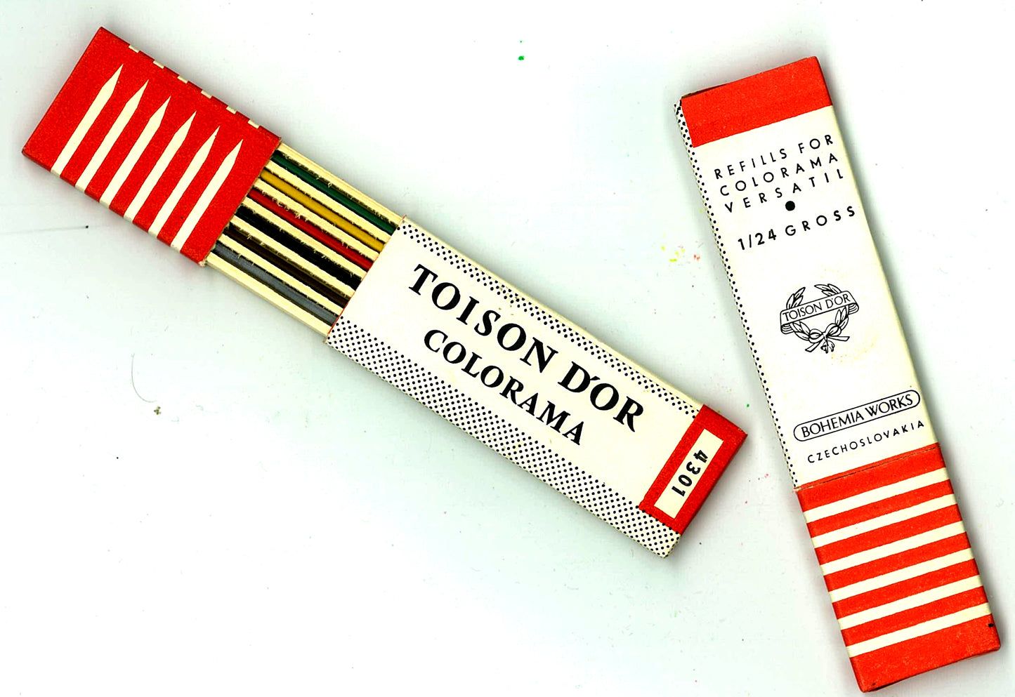 Toison D'OR 2mm COLOURED LEADS SIX COLOURS
