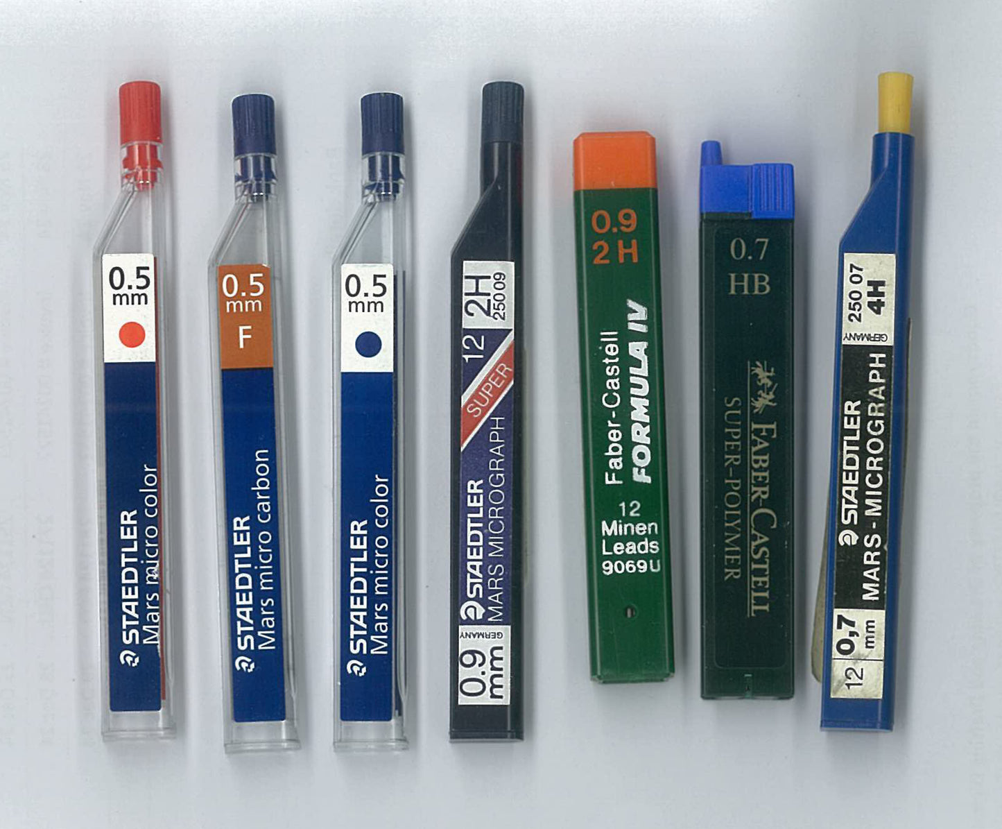 LEADS .9 2H GRAPHITE BLACK