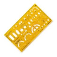 Aristo Architect's Combination Template 1 AH5060