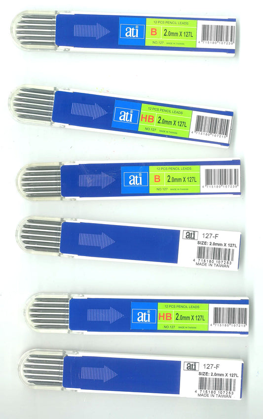 2MM DRAWING AND DRAFTING LEADS GRAPHITE B