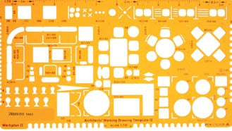 Architect’s Combination Template II 1:50 AR5062