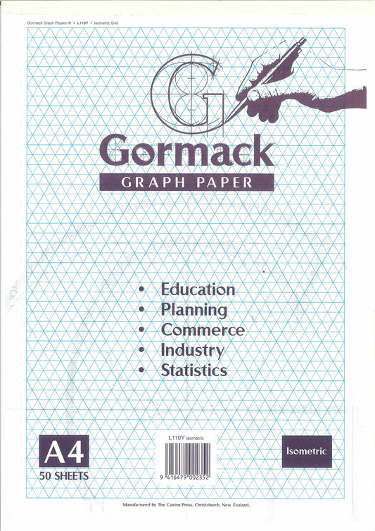 Graph Pad A4 Bond ISOMETRIC L110Y