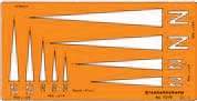 Standardgraph Northern Cardinal Point Template #7310