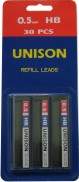 Unison 0.5mm HB Max-Polymer Finelead Pencil Leads