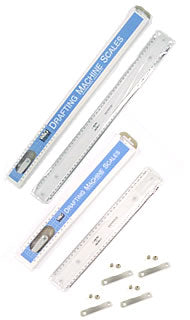 W&G Drafting Machine Scale Rule Set