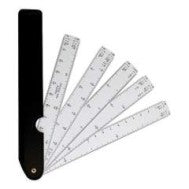 5b Fan Scale Ruler Fan scale 5 reduction scales – Drawing & Drafting Australia