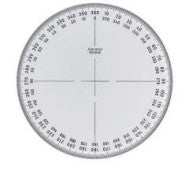 Aristo Goniometer 360º Protractor 120mm